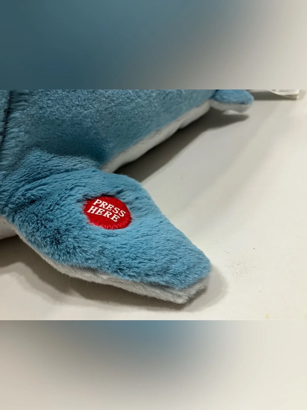 Finding Nemo - talking Bruce the Shark  Stuffed Animal NWOT
